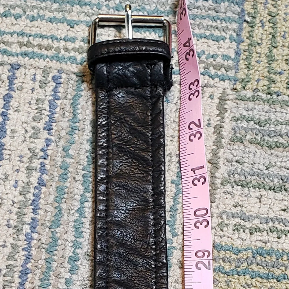 Vegan Leather Belt 30-34